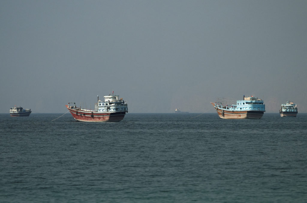 Source-feed image associated with U.S. strikes Iran in response to drone attack on cargo ship that Trump says violated ceasefire