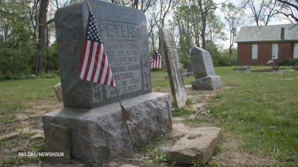 Source-feed image associated with Ohio volunteers locate and honor graves of Revolutionary War veterans