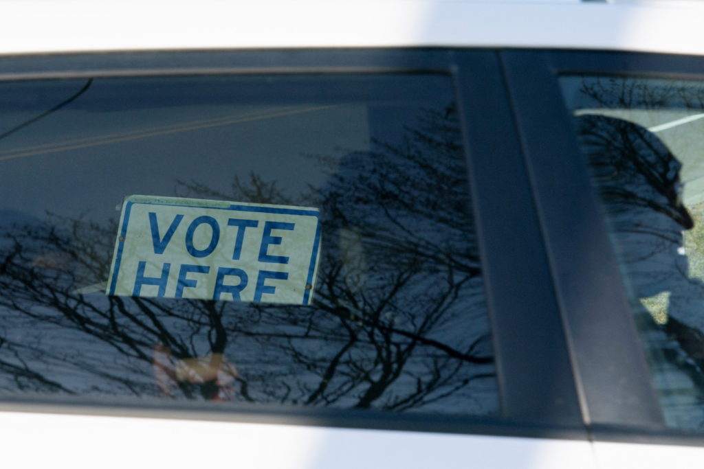 Source-feed image associated with Wisconsin judge says voters who have returned absentee ballot for state primary cannot get a new one