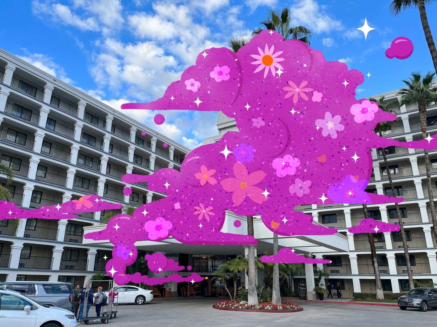Image from linked report: Should California hotels be sued for using fragrances in their lobbies?
