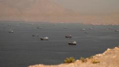 Source-feed image associated with US launches strikes on Iran after second shipping attack