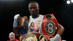 Source-feed image associated with Two-time world boxing champion Tete shot dead outside home