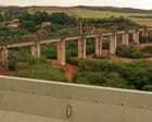 Source-feed image associated with Woman, 21, dies after being thrown from Brazil rope jump bridge without harness