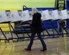 Source-feed image associated with Voting rights experts skeptical over Trump pledge of 1,000 election monitors