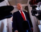 Source-feed image associated with Trump repeats baseless claim of rigged California elections as Spencer Pratt falls behind in LA mayoral race – live