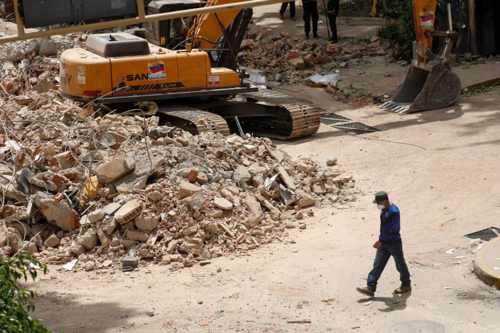 Source-feed image associated with At least 188 people are dead in Venezuela after 2 earthquakes rocked the country's north