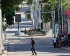 Source-feed image associated with Civilians flee Mogadishu as Somali troops and opposition-allied militias trade fire