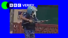 Source-feed image associated with India cockroach protests: Videos show officers firing 'pellet guns'