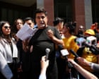 Source-feed image associated with US justice department dismisses charges against California union leader