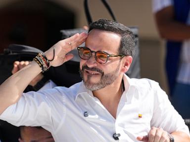 Source-feed image associated with Colombia's presidential election, in photos