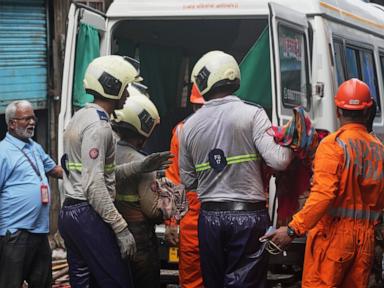 Source-feed image associated with Landslide in Mumbai kills 6 as India is drenched by monsoon rains