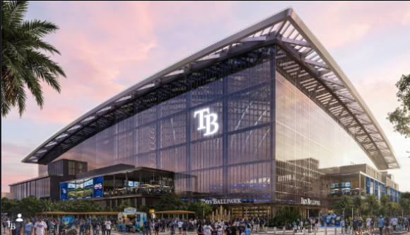 Source-feed image associated with County Approves New $2.3B Stadium Project for Tampa Bay Rays