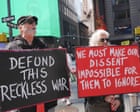 Source-feed image associated with Trump’s Iran war messaging is not winning over Americans – or their representatives