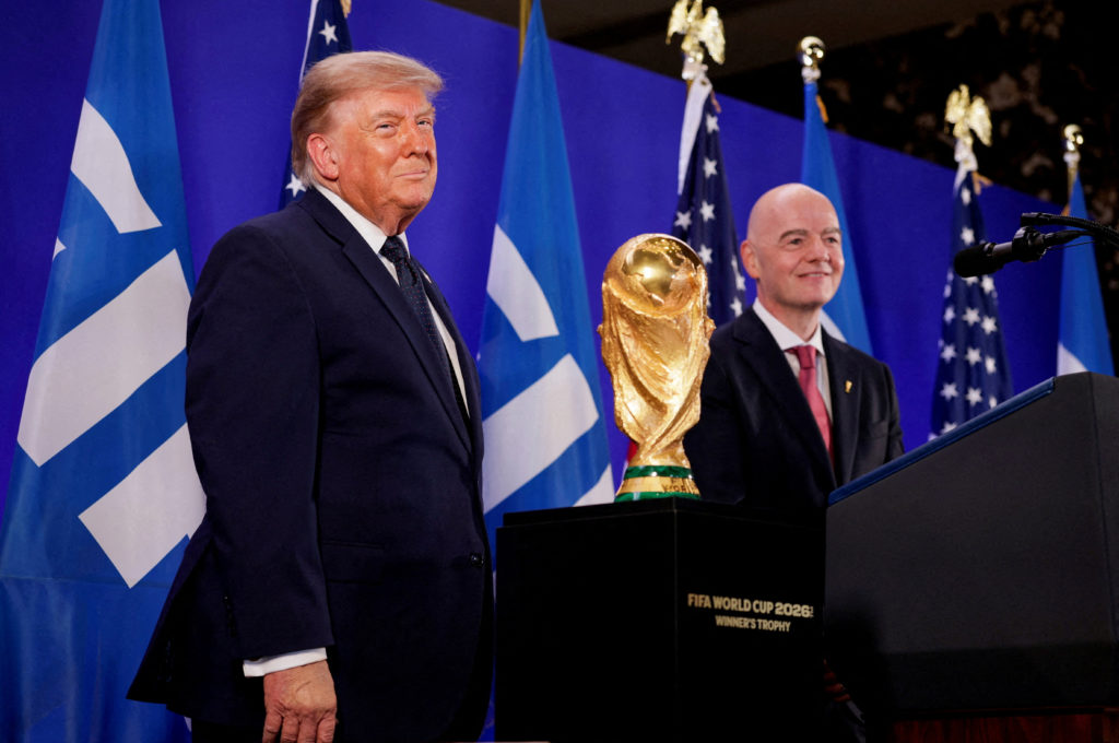 Source-feed image associated with World Cup integrity questioned by European rights body urging FIFA to help protect 2030 tournament