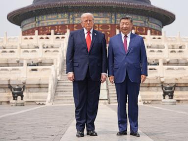 Image from linked report: Trump-Xi meeting comes amid tensions on Iran, Taiwan and trade: What to know