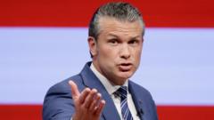 Image from linked report: 'Clowns out, cowboys in,' says Hegseth as a fifth of generals and admirals are fired