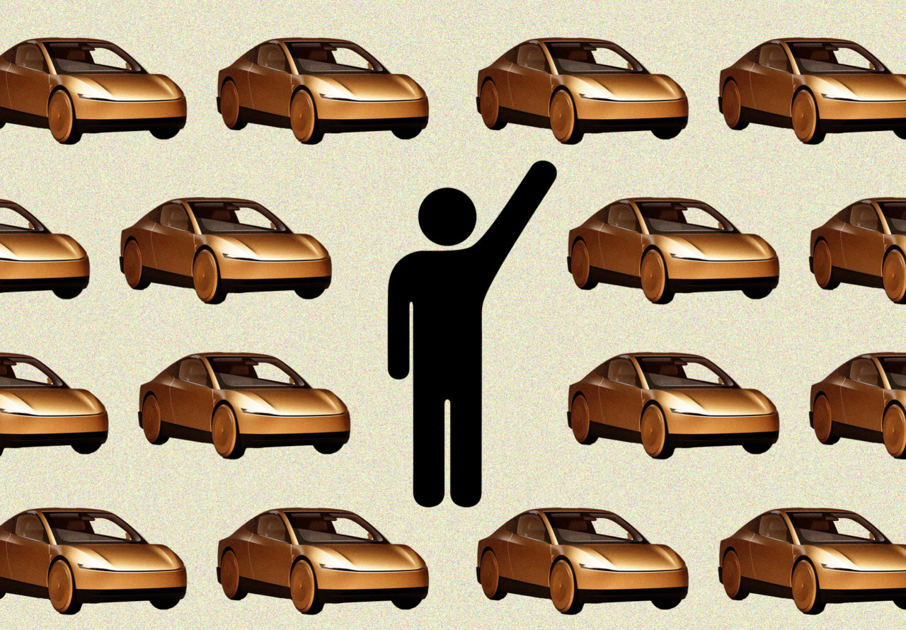 Source-feed image associated with Tesla investors await updates on Cybercab robotaxi touted as the ‘future of transport’