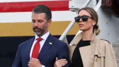 Source-feed image associated with Donald Trump Jr and Bettina Trump say Putin ally paid for some wedding festivities as a 'gift'