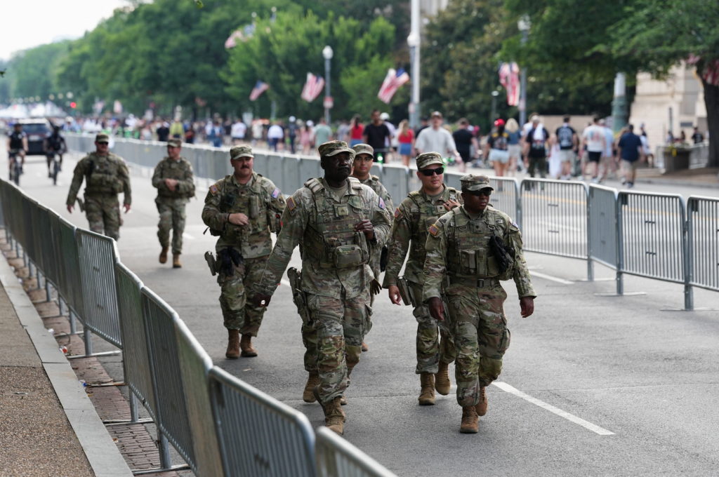 Source-feed image associated with The effectiveness and cost of the National Guard deployment in D.C.