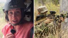 Source-feed image associated with What are US and Japanese soldiers doing in the middle of the Australian bush?