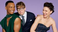 Source-feed image associated with New Strictly hosts explain their roles as they reject 'roving presenter' reports