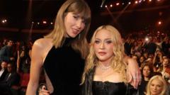 Image from linked report: Taylor Swift breaks record for most MTV VMAs as Madonna also wins