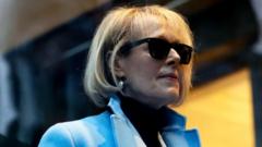 Source-feed image associated with 'Time for him to pay' - Carroll calls on Trump to pay $5m after president's appeal fails