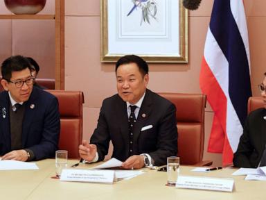 Source-feed image associated with Thai prime minister meets security chiefs after coordinated attacks in 3 southern provinces