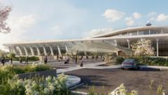 Source-feed image associated with A look at Trump's $22bn plans to makeover Dulles Airport near Washington