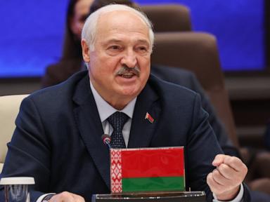 Source-feed image associated with Belarus' authoritarian leader meets US envoy to push for lifting sanctions
