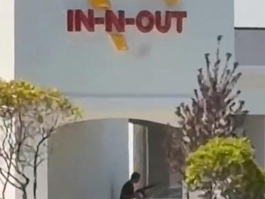 Source-feed image associated with Idaho fast food restaurant shooting leaves 3 dead and 7 injured, city spokesman says