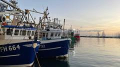 Source-feed image associated with 'Extreme' marine heatwave expected for parts of UK