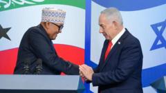 Source-feed image associated with Somaliland opens Jerusalem embassy after Israel's recognition of its independence