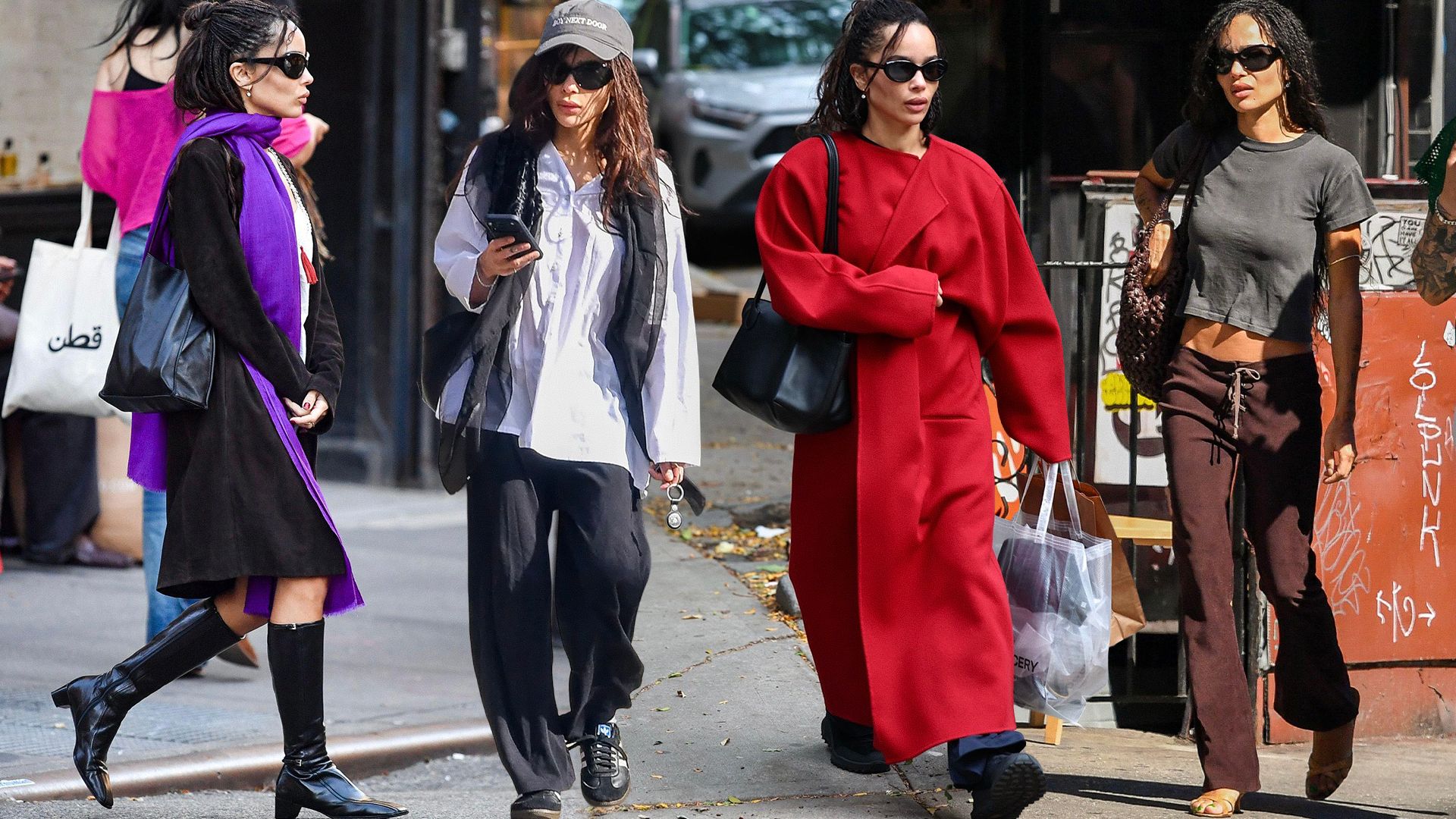 Image from linked report: Fall Fashion Done Right—Zoë Kravitz Is Our Cold-Weather Muse