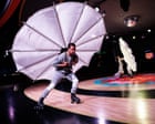Source-feed image associated with Roller skates! Pointe shoes! Parachutes! A mythic dance takes flight again at a Brooklyn rink