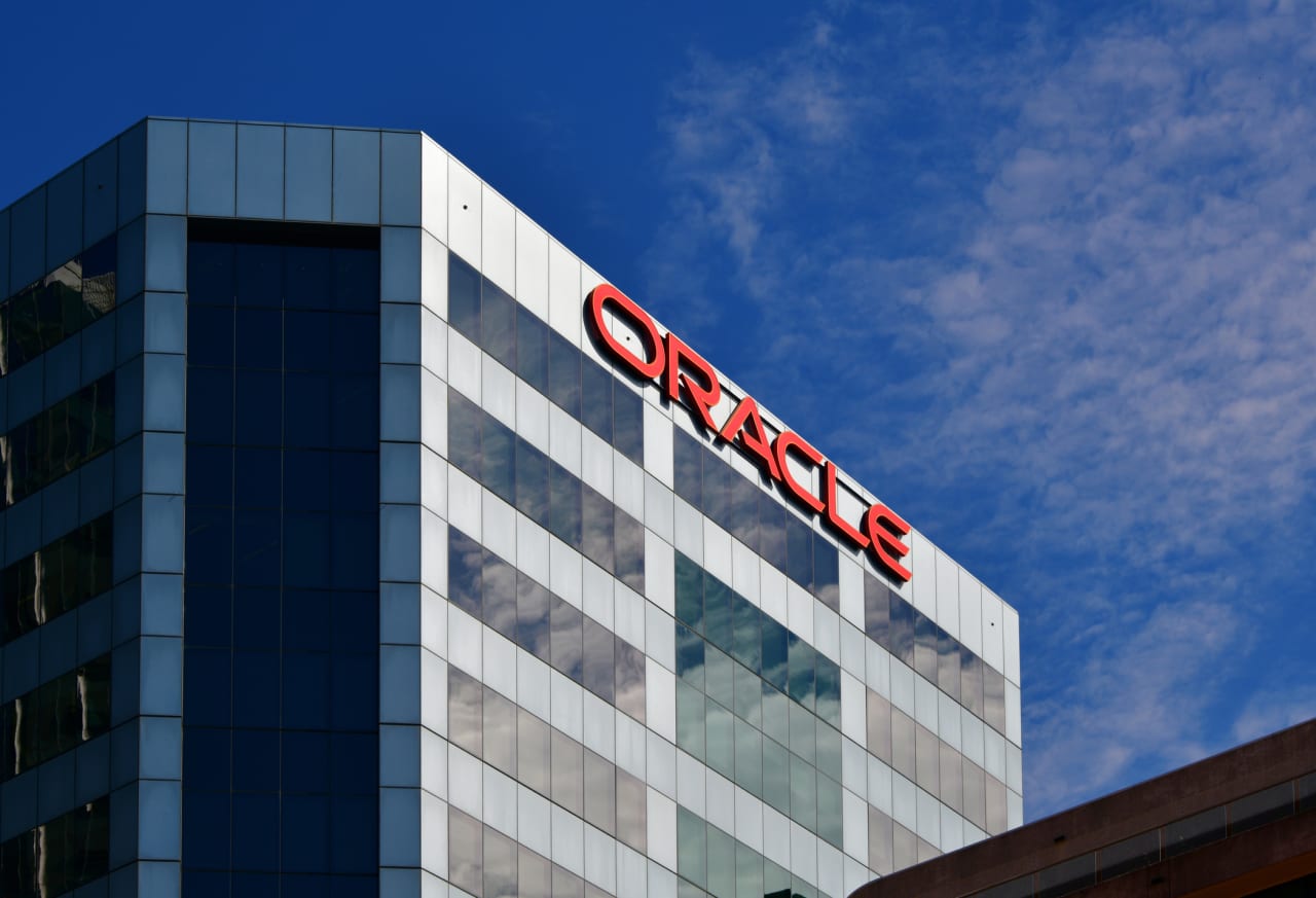 Source-feed image associated with Oracle’s stock has surged on AI hype. Now it has to deliver the earnings to match.