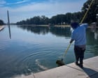 Source-feed image associated with Reflecting pool to be drained again as Trump claims five vandalism arrests