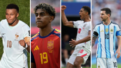 Source-feed image associated with Who will win the World Cup? The view from the semi-finalists' countries