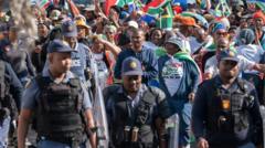Source-feed image associated with Special police team to investigate killing of an anti-migrant leader in South Africa