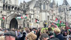 Source-feed image associated with Palestine Action ban is lawful, Court of Appeal rules