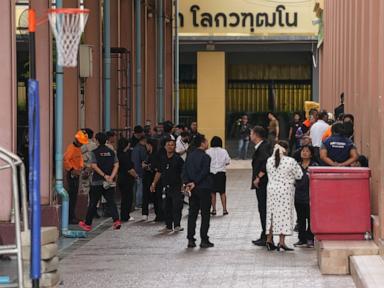 Source-feed image associated with Thailand school gunman kills grandparents, 3 teachers before shooting himself: Police
