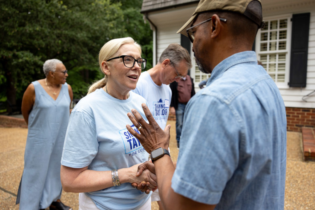 Source-feed image associated with Virginia Democrats pick establishment nominees for 2 House seats they hope to flip