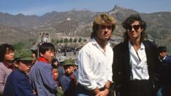 Source-feed image associated with 'Wham! concerts changed lives in China' - Ridgeley