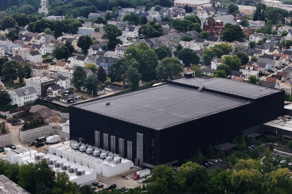 Source-feed image associated with How data centers became a major issue in the midterms