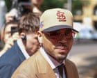 Source-feed image associated with Singer Chris Brown pleads guilty to affray over London club confrontation