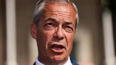 Source-feed image associated with Reform denies rules broken by Farage after benefits from ally not declared