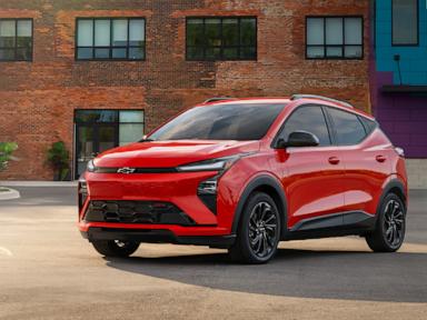 Source-feed image associated with Chevrolet Bolt vs. Nissan Leaf, an Edmunds $30,000 EV comparison