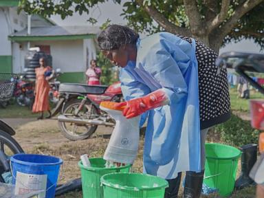 Source-feed image associated with WHO says risk of Ebola in World Cup host countries is low