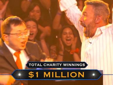 Source-feed image associated with WATCH: Ben Affleck and Jamie Ding win big for charity
