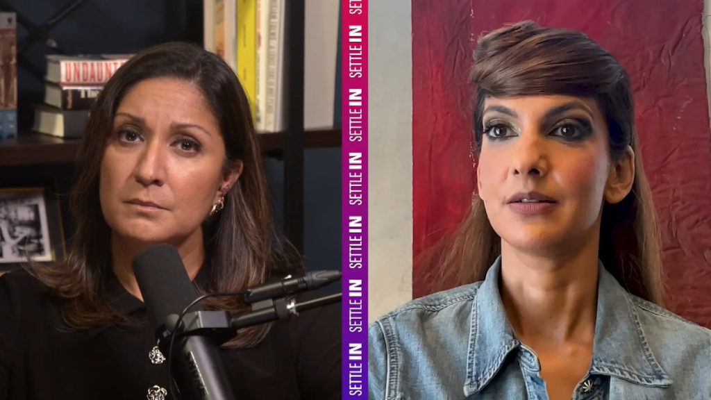 Source-feed image associated with Poorna Jagannathan and Amna Nawaz discuss representation in Hollywood on 'Settle In'